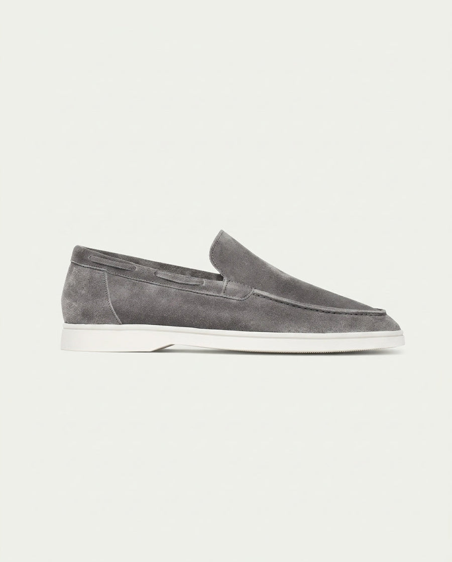 Classic Suède Loafer Grey