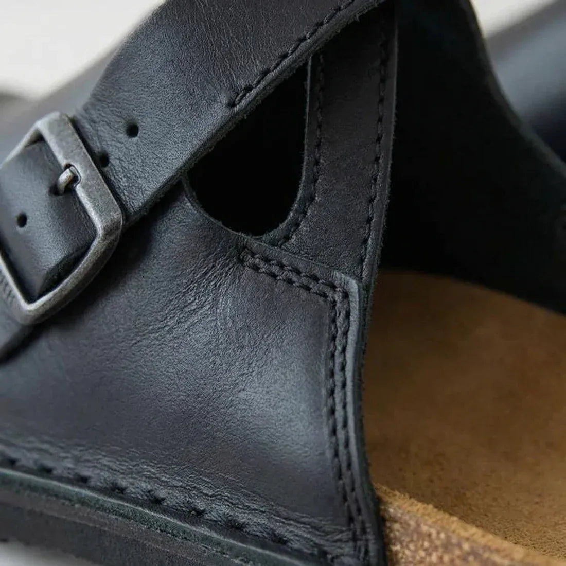 DONACCI Orthopedic Leather Clogs
