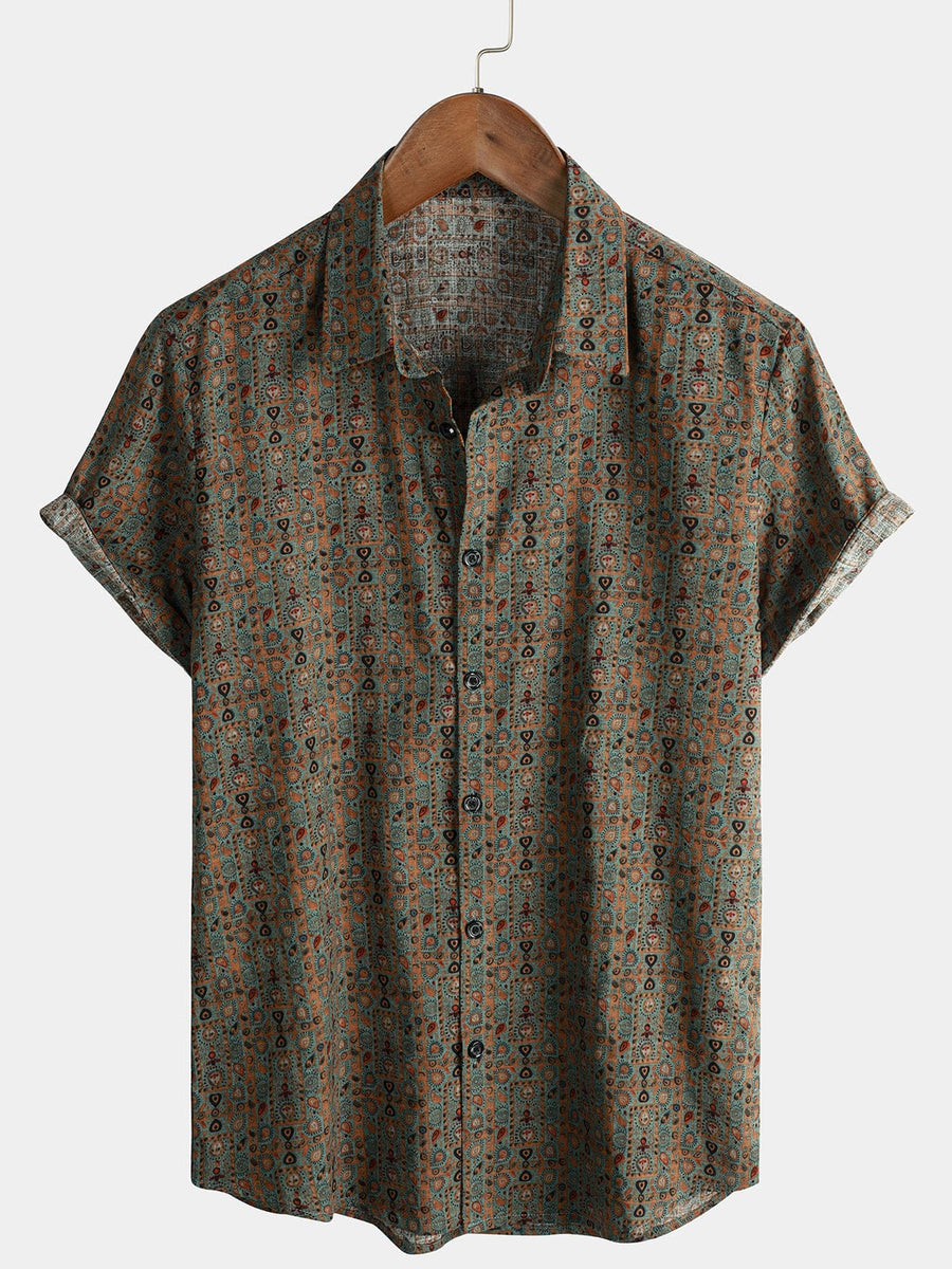 DONACCI Vintage Print Shirt