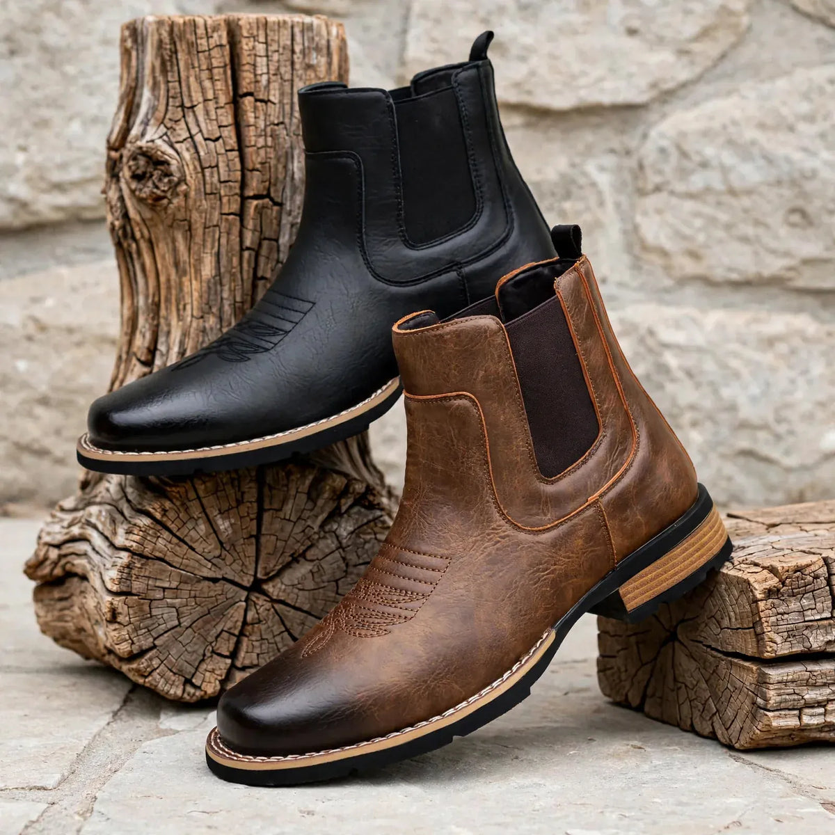 DONACCI Western Chelsea Boots