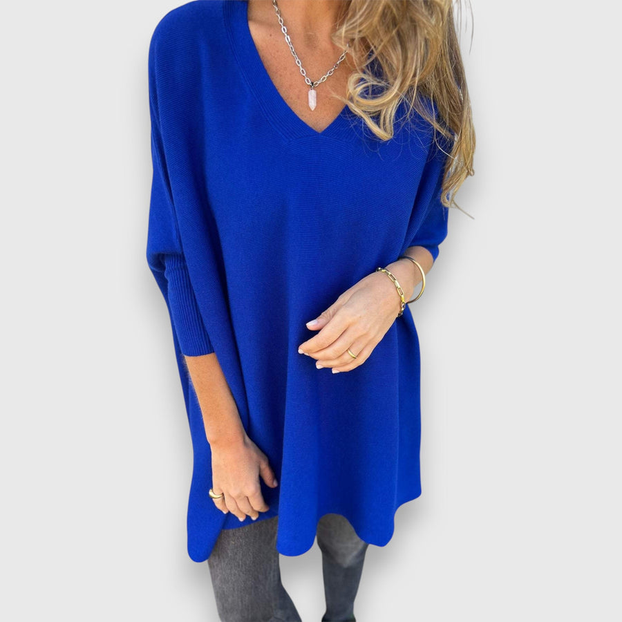 Rosie | Cosy Oversized V-Neck Sweater