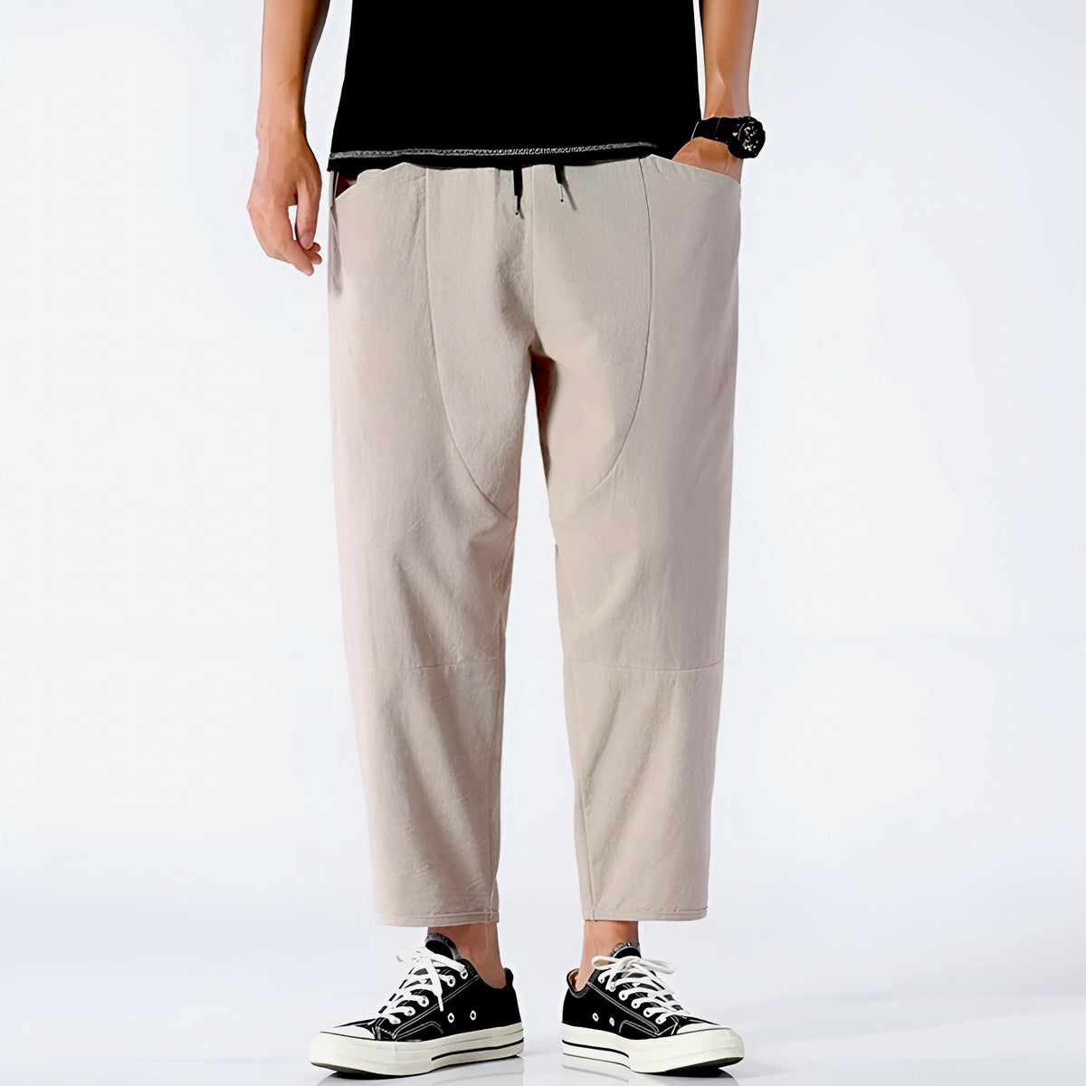 DONACCI Relaxed Crop Pants