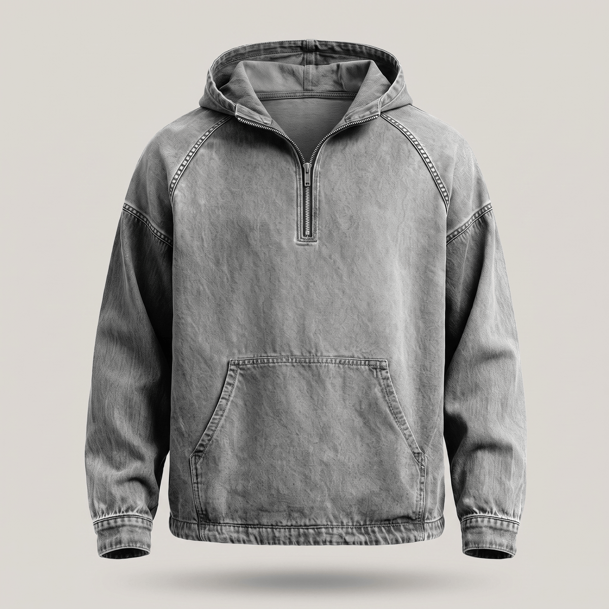 DONACCI Washed Denim Anorak
