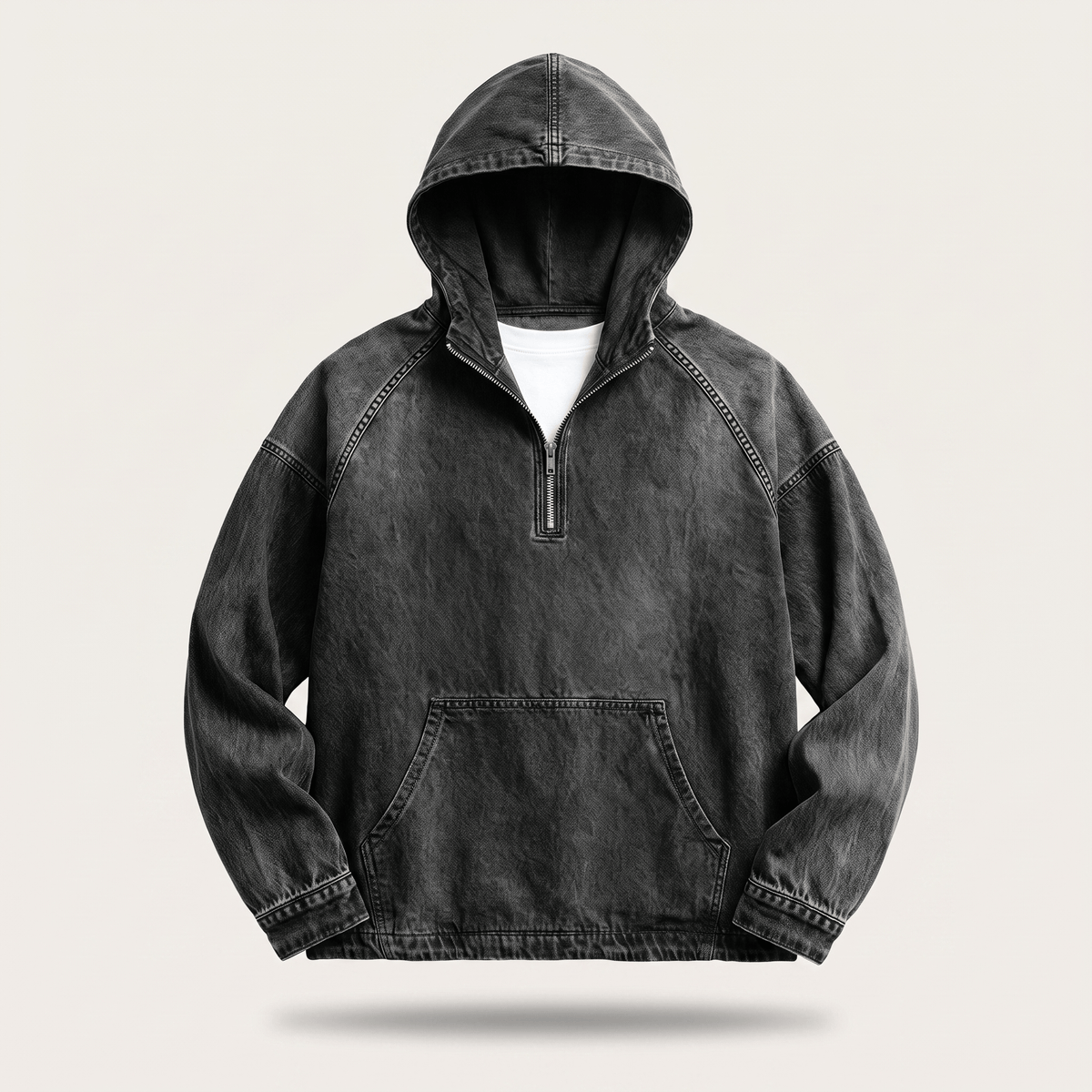 DONACCI Washed Denim Anorak