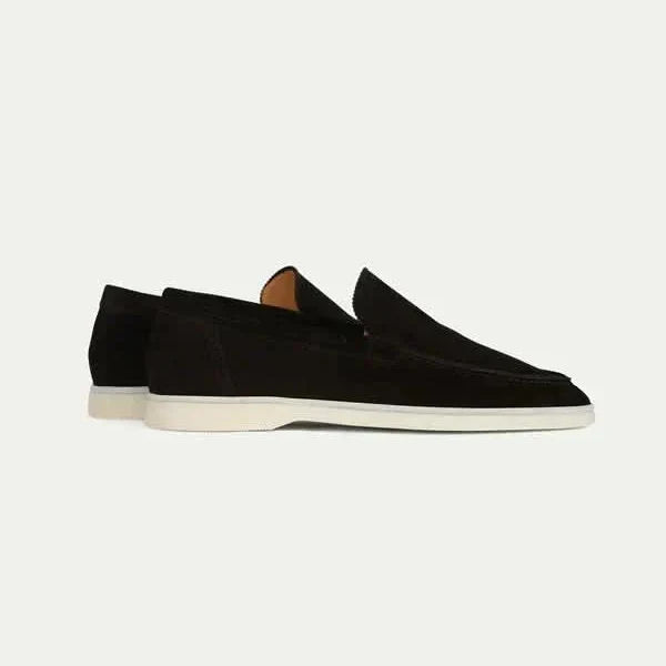 Classic Suède Loafer Black