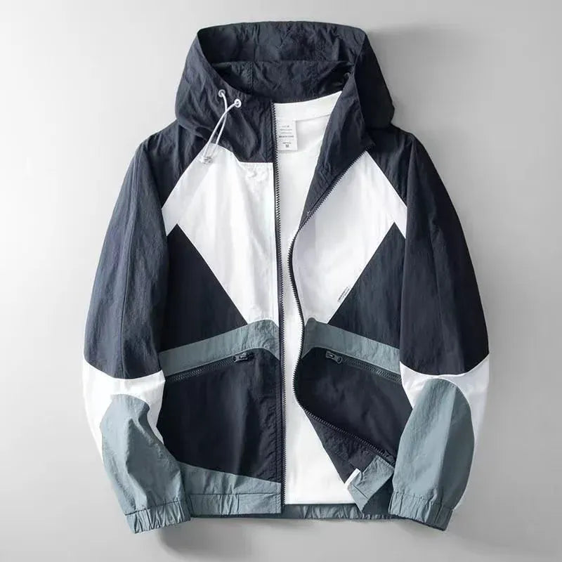 DONACCI Paneled Windbreaker