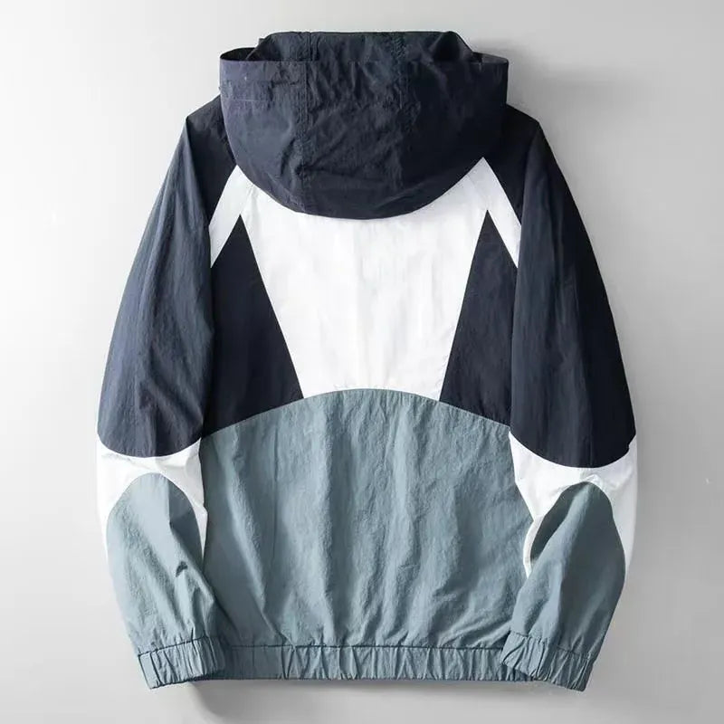 DONACCI Paneled Windbreaker