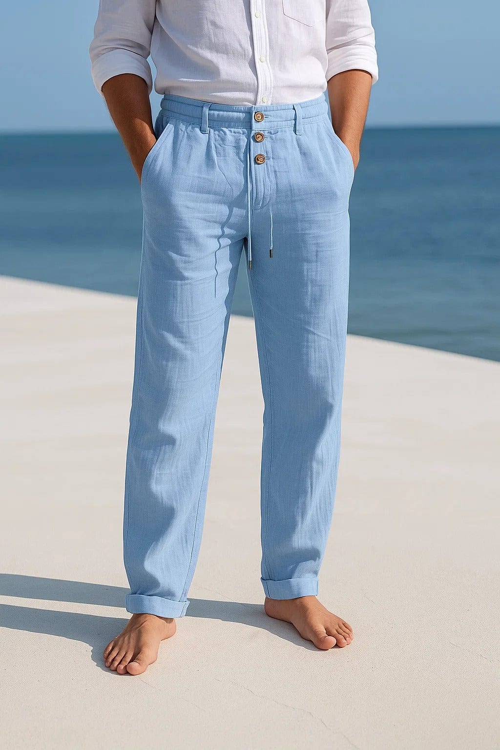 DONACCI Matteo Linen Pants