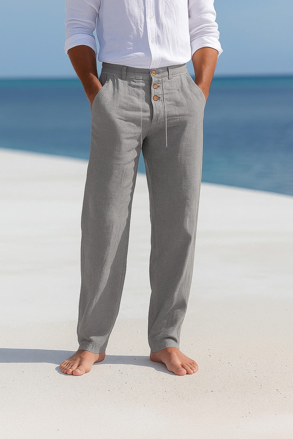 DONACCI Matteo Linen Pants