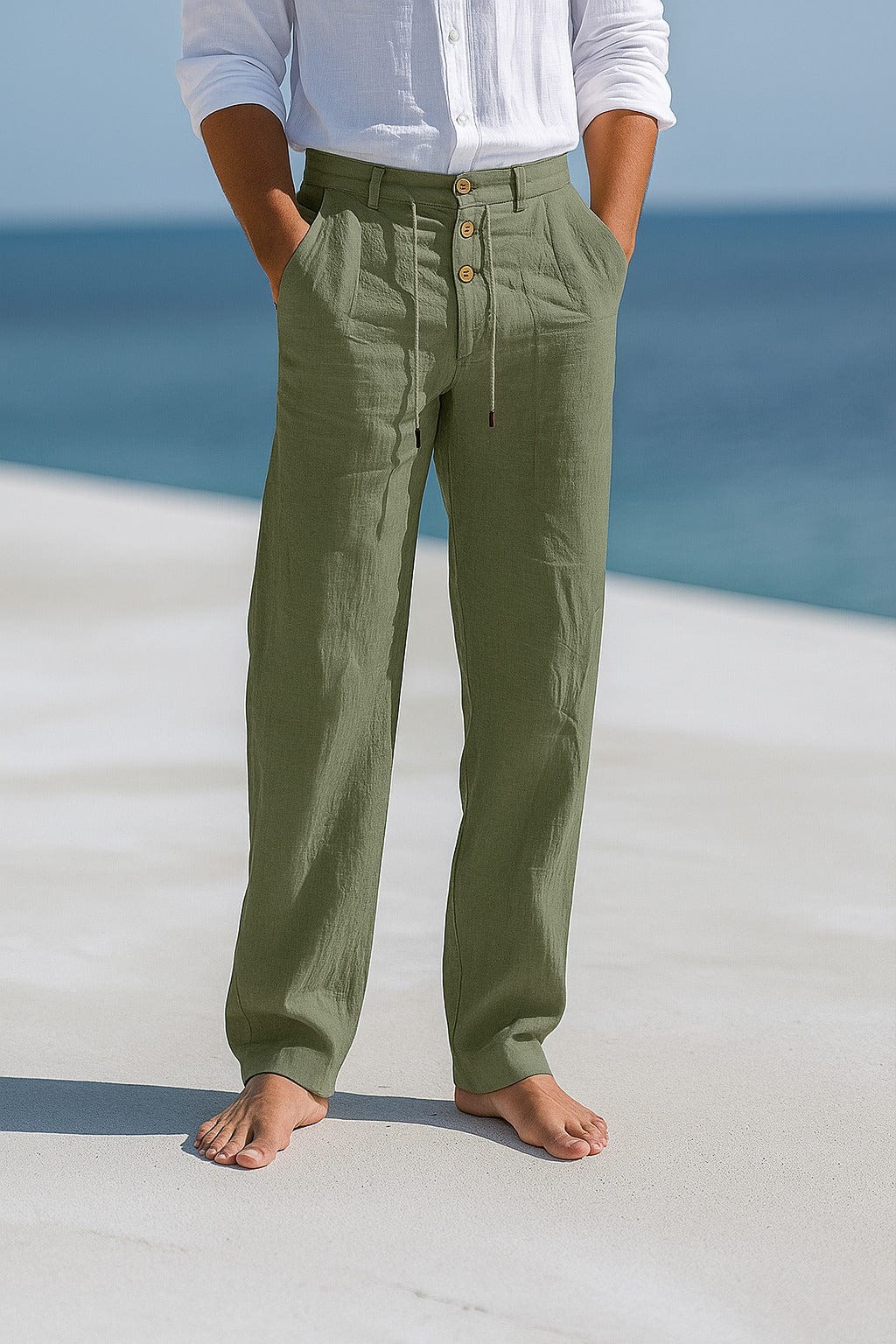 DONACCI Matteo Linen Pants