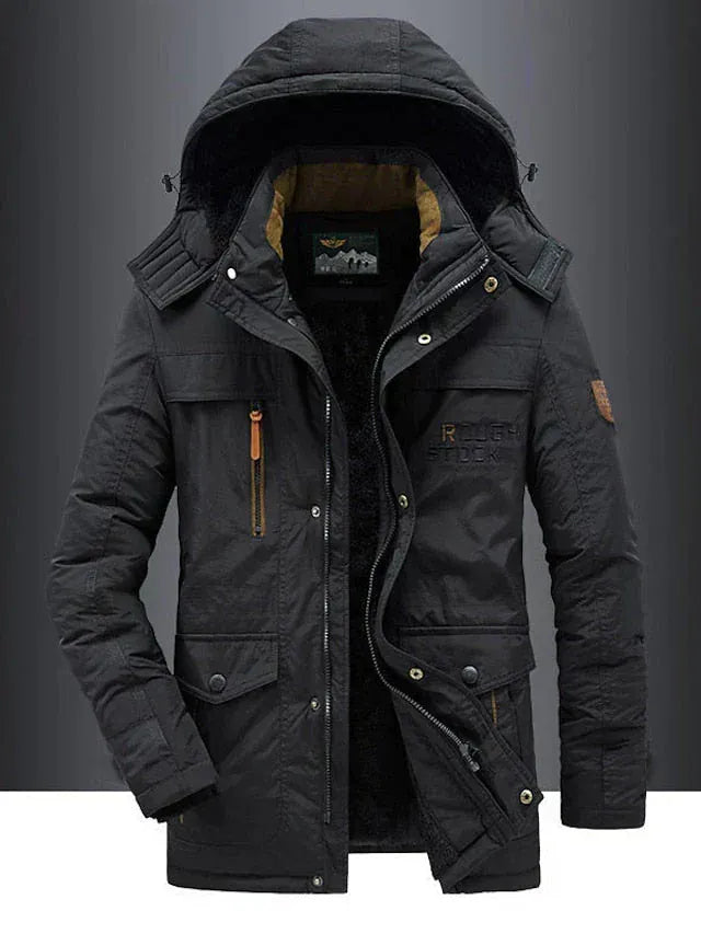 DONACCI Hooded Winter Parka Jacket