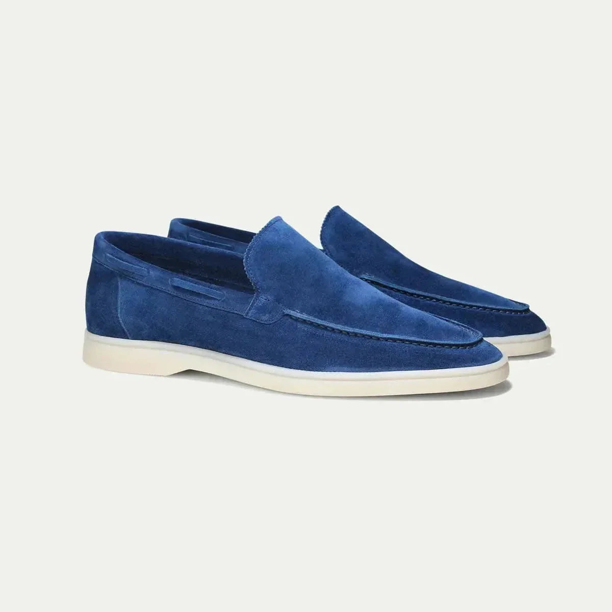 Classic Suède Loafer Berry Blue